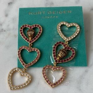 NWOT Kurt Geiger earrings